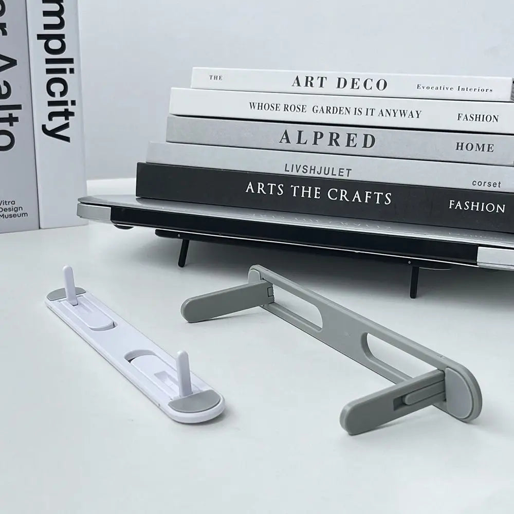 Support Invisible Laptop Rehausseur Pliable Ergonomique | MDN