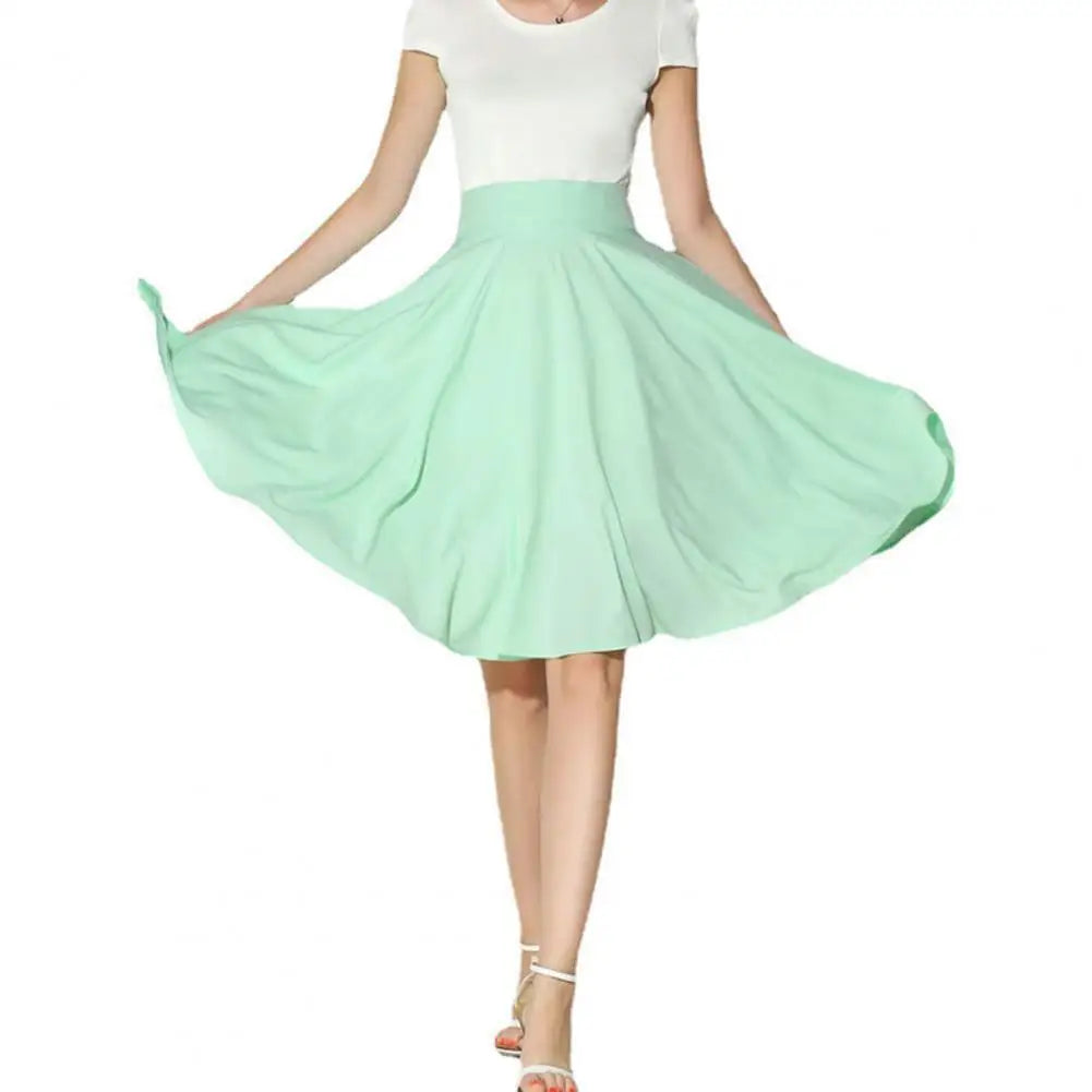Jupe Femme Taille Haute Bohème Évasée | MDN Store