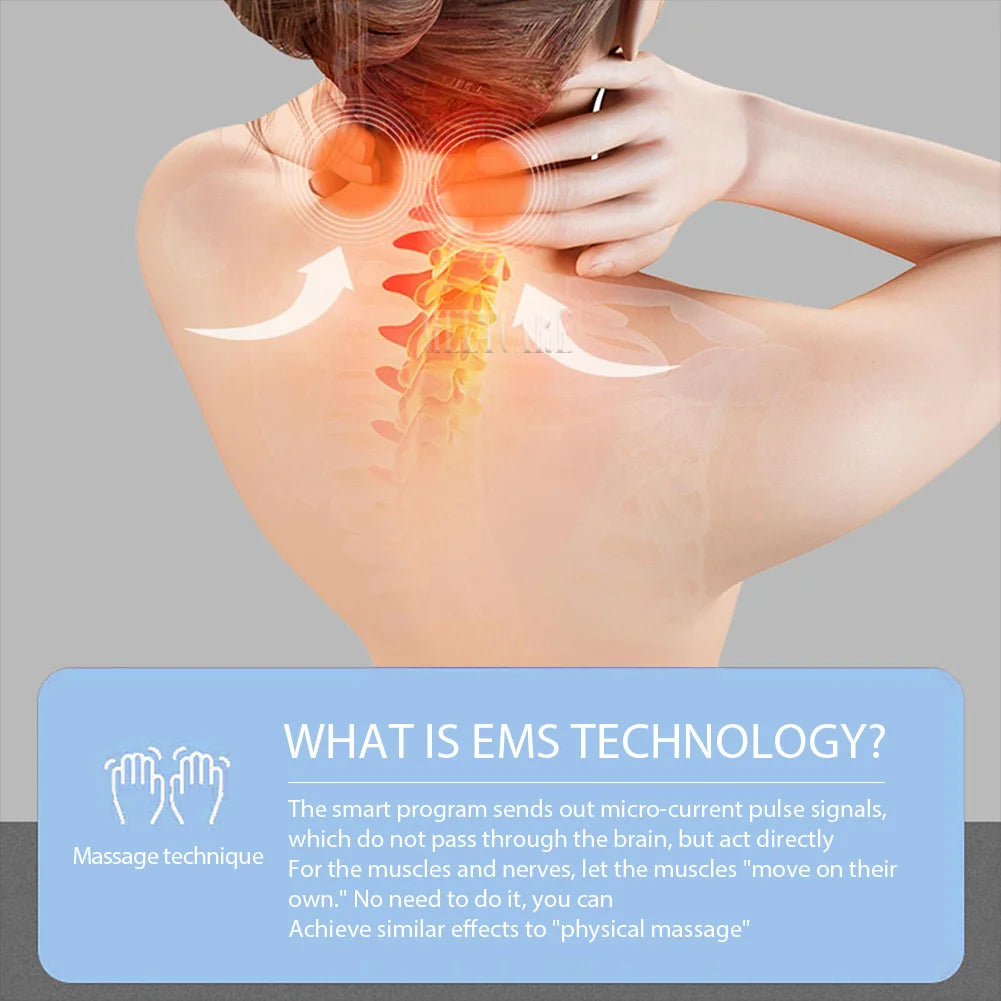 Masseur de Cou Électrique Intelligent TENS - Soulagement Douleurs Cervicales | MDN Store 25