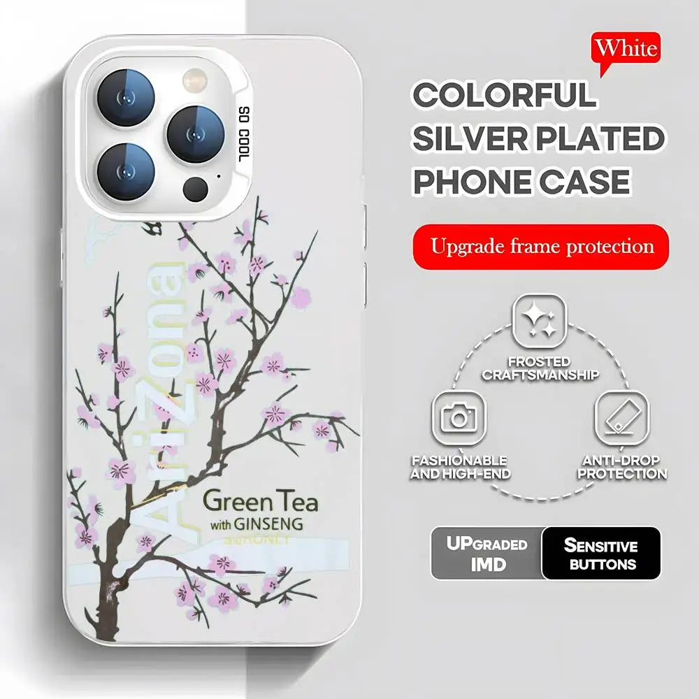 Coque iPhone Arizona Iced Tea Vaporwave Aesthetic - 16 15 14 13 | MDN Store