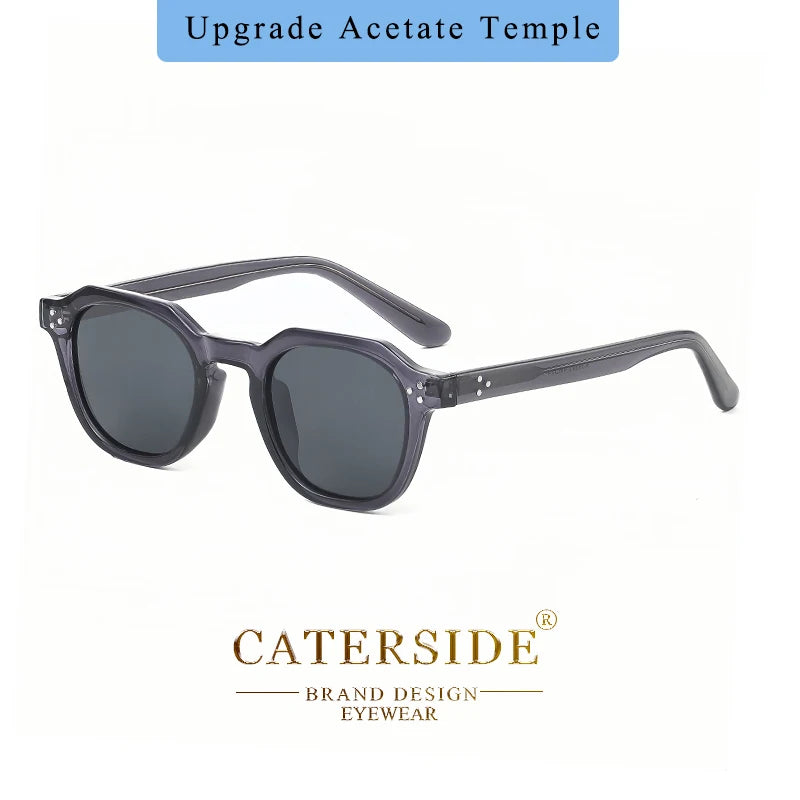 CATERSIDE Lunettes de Soleil Polarisées Rétro Femme Monture TR90 Ultra-Légère UV400 | MDN Store 25