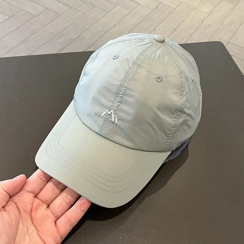 Casquette Baseball Imperméable Bleu Marine | MDN Store