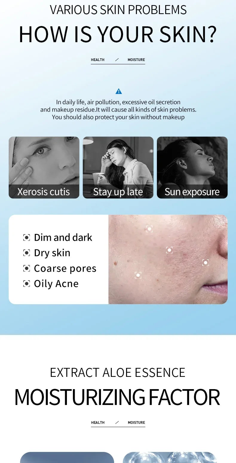 Sérum Visage Acide Hyaluronique Essence Aqua Anti-Rides | MDN