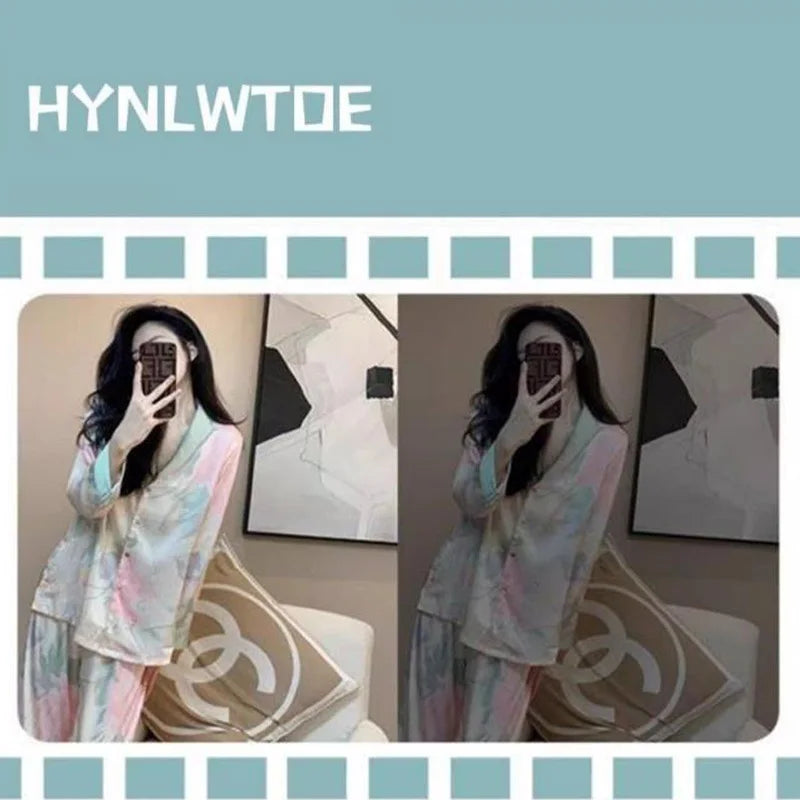 Pyjama Satin Soie 2 Pièces | MDN Store