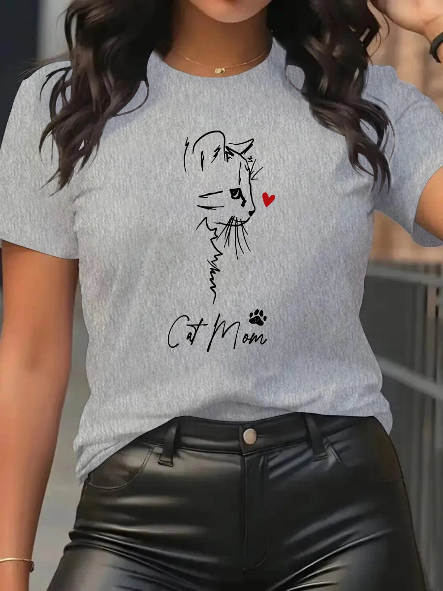 T-shirt Imprimé Femme Tendance | MDN