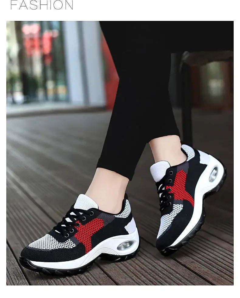 Baskets Mesh Compensées Femme | MDN Store