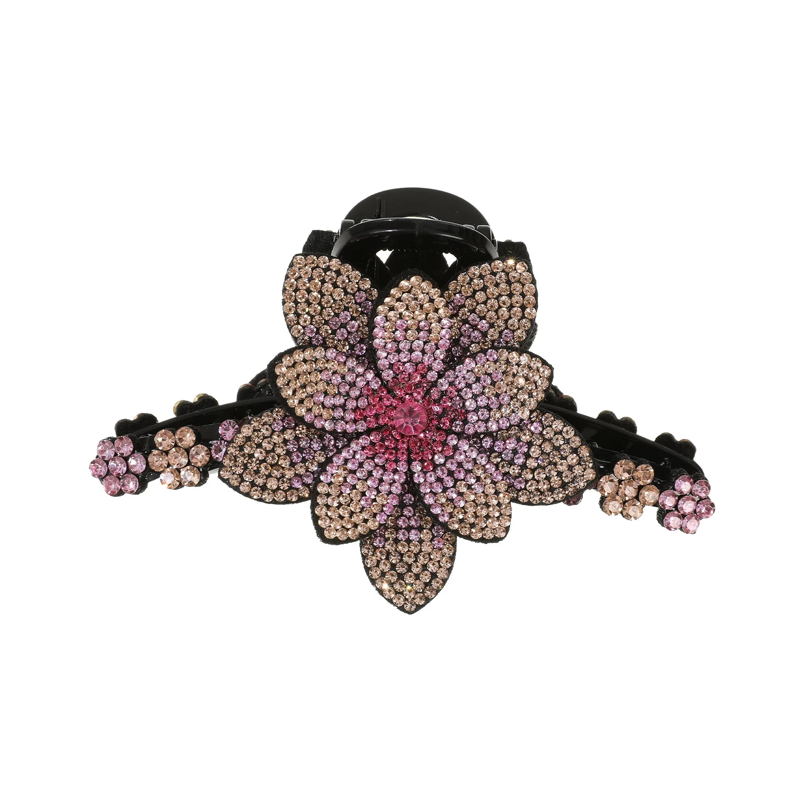 Pince Cheveux Fleur Strass Élégante - Barrette Crabe Mode Femme | MDN Store