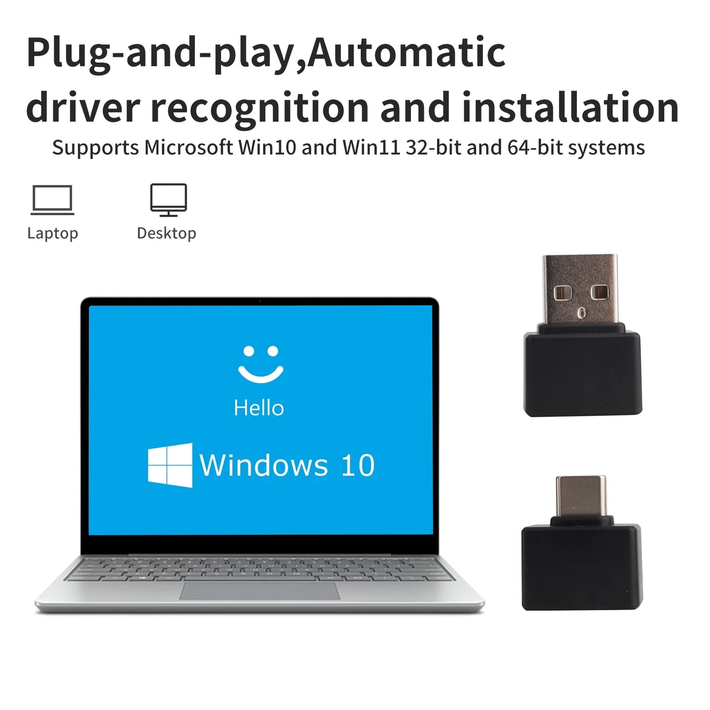 Lecteur Empreinte Digitale USB Biométrique Windows Hello - Sécurité PC Laptop | MDN