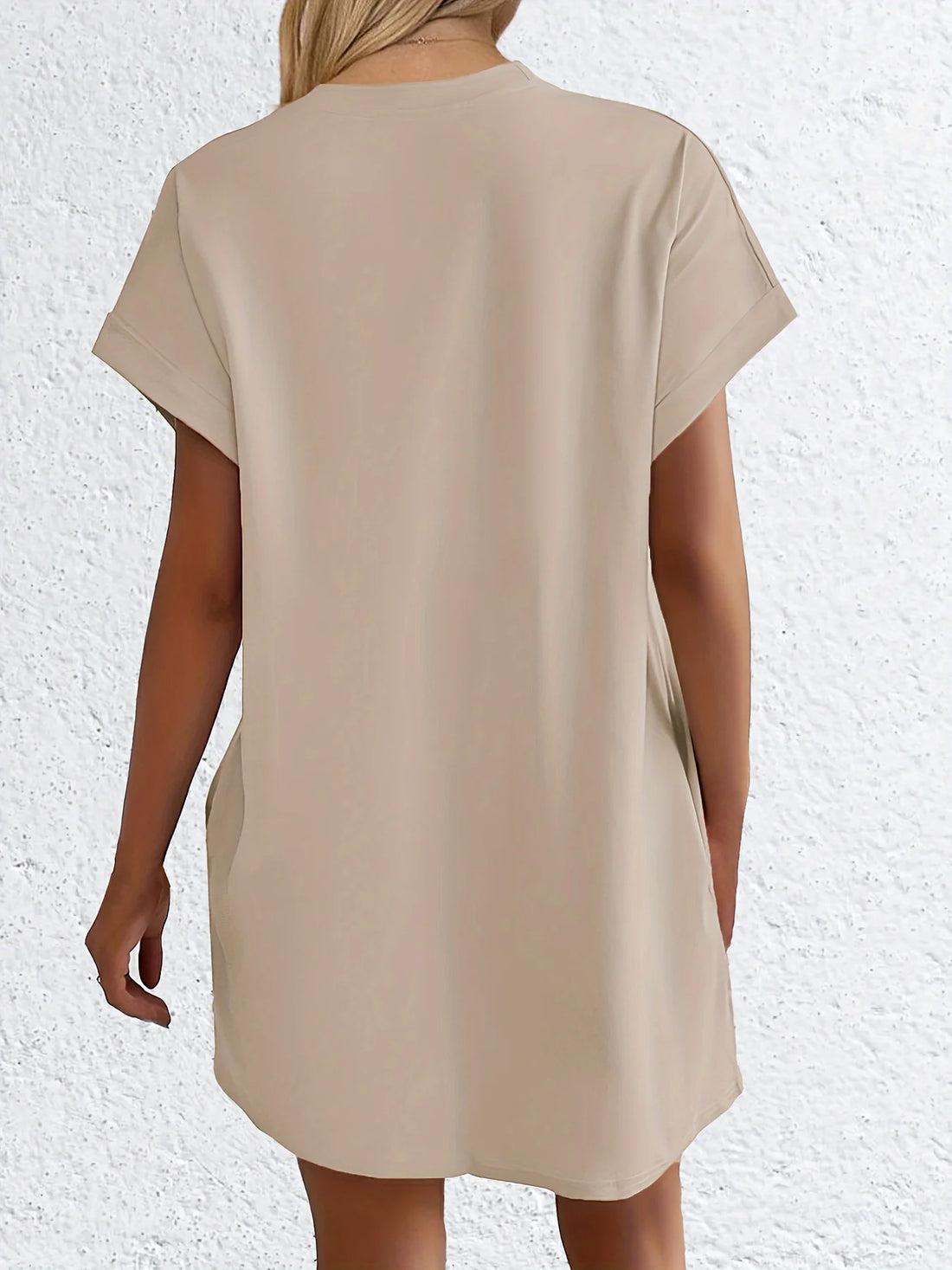 Robe T-Chemise Imprimee GOD Manches Courtes Noire | MDN Store