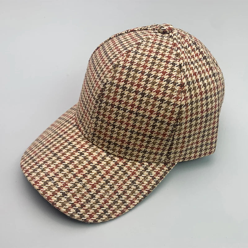 Casquette Baseball Pied-de-Poule | MDN Store