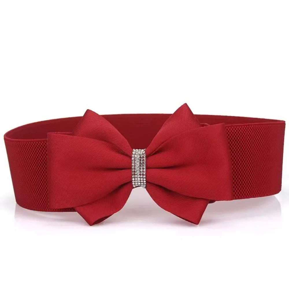 Ceinture Large Nœud Strass | MDN Store