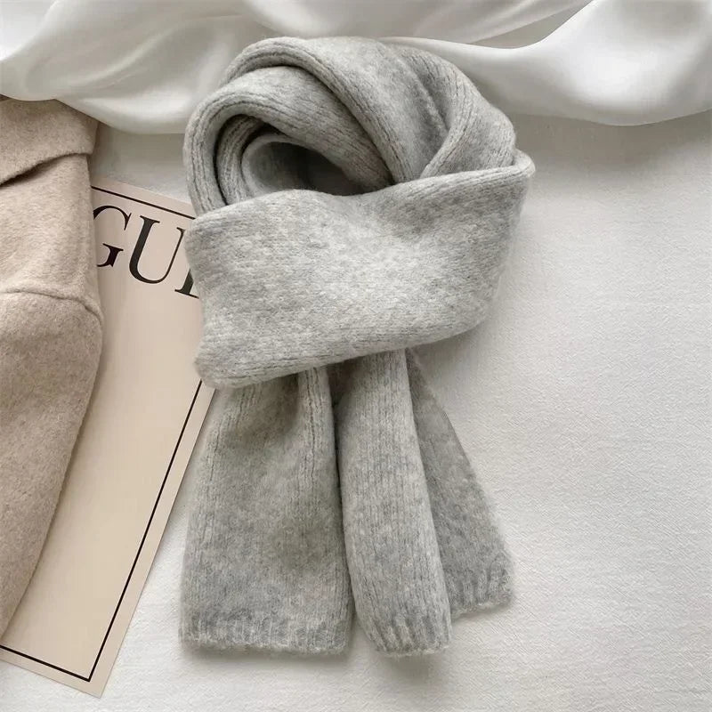 Écharpe femme unie en mélange de coton | MDN Store 25