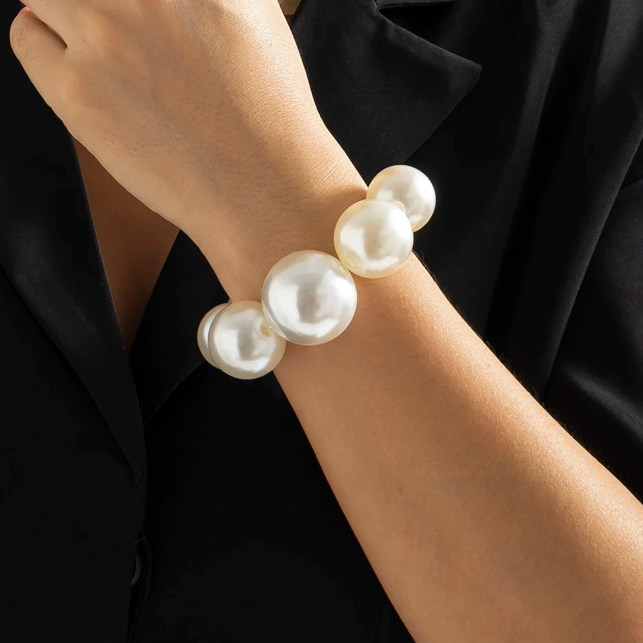 Collier Ras-de-Cou Perles Imitation Maxi | MDN Store