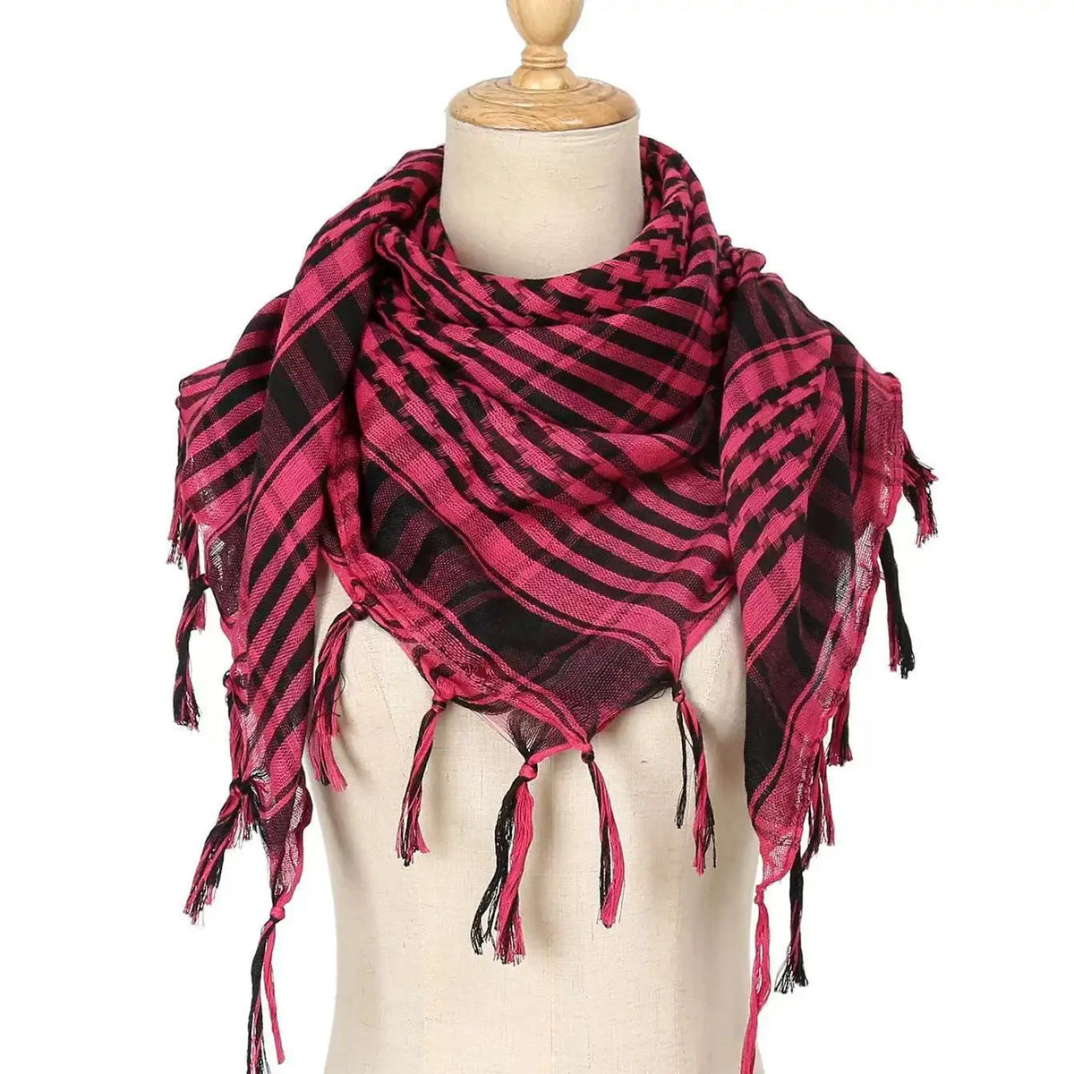Foulard carré en polyester motif cachemire | MDN Store 25