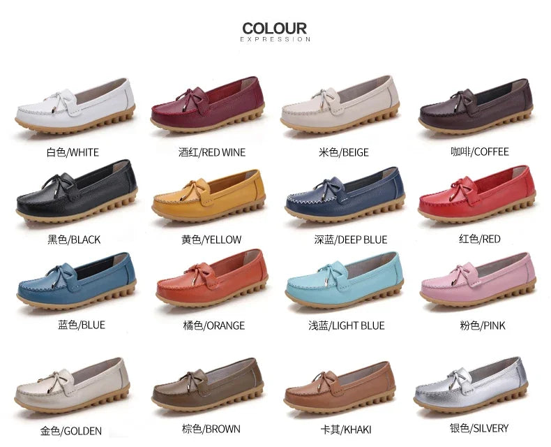 Ballerines Cuir Souple Confort Femme | MDN