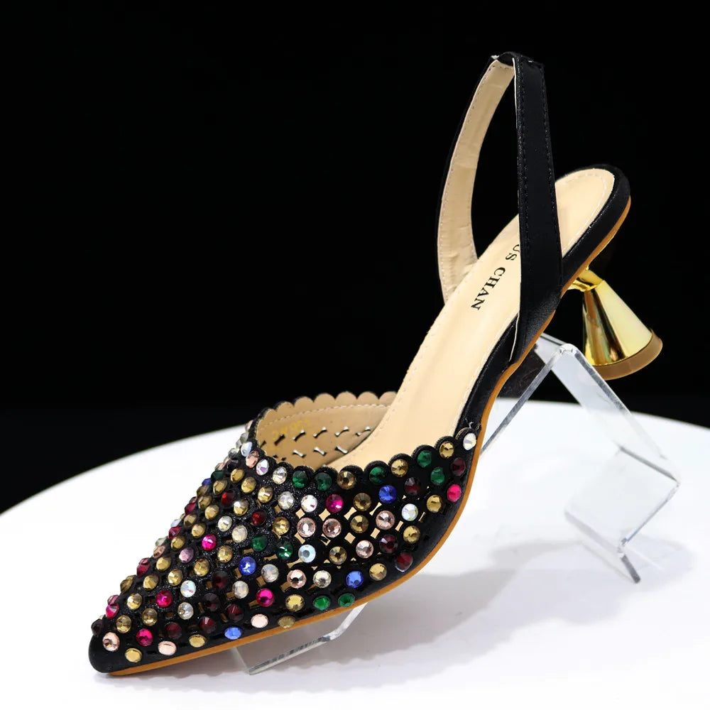 Escarpins Bout Pointu Talon Aiguille Femme Soirée | MDN Store 25