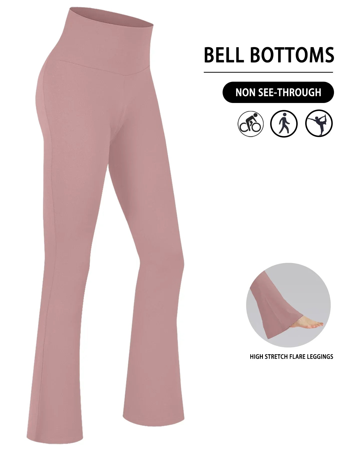 Pantalon Évasé Pattes d'Éléphant Yoga | MDN Store