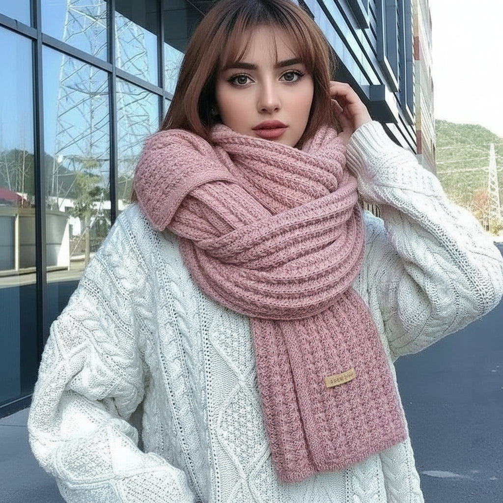 Écharpe Tricotée Thermique Hiver | MDN Store