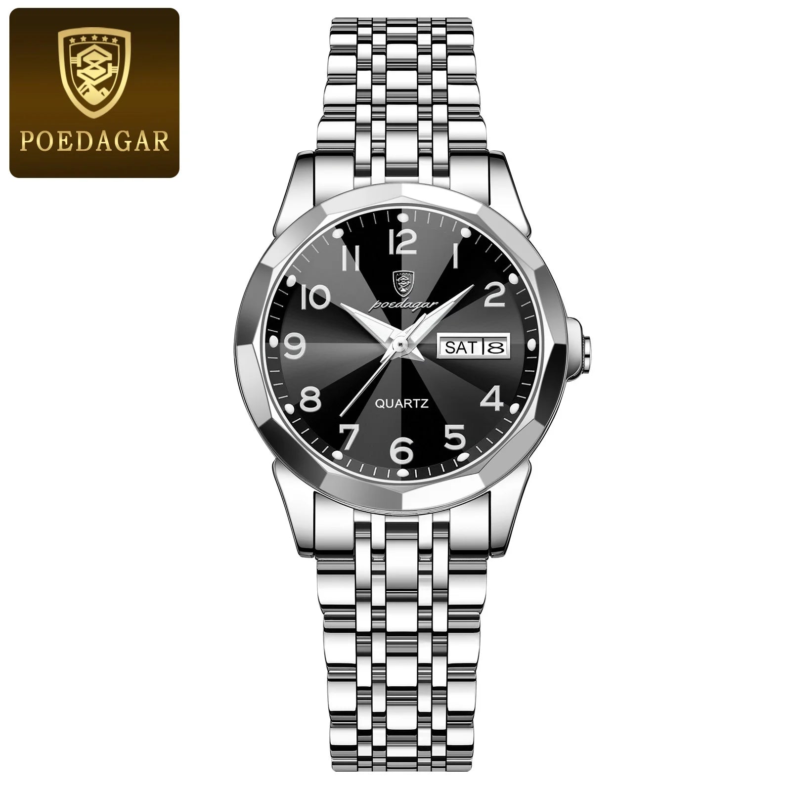 Montre Femme POEDAGAR Acier Inoxydable Étanche | MDN Store