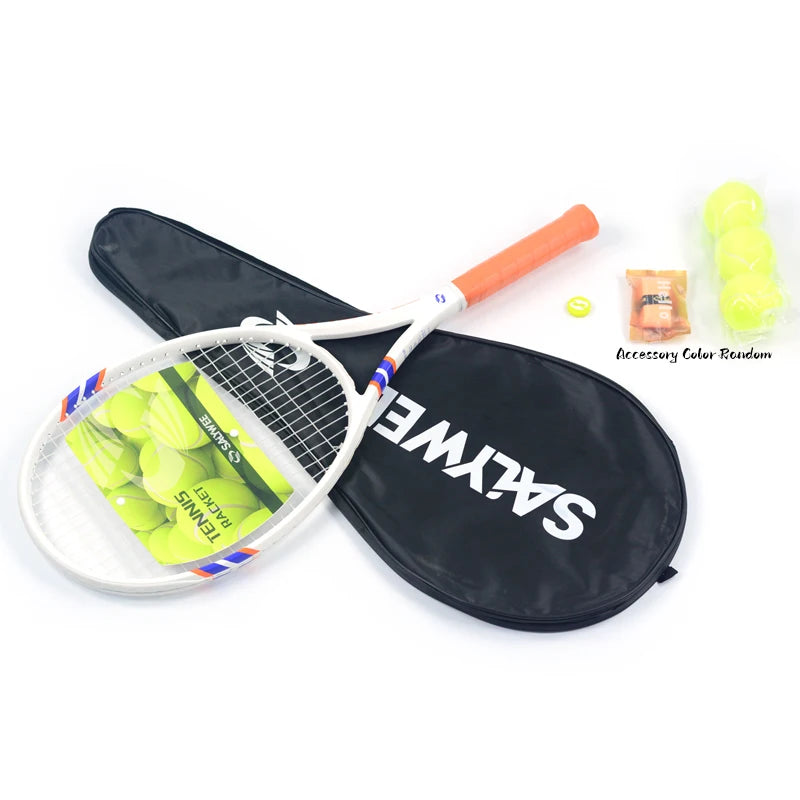 Raquette de Tennis Fibre de Carbone POWER2.0 — Étiquette Tactile 3D, Professionnelle | MDN Store 25