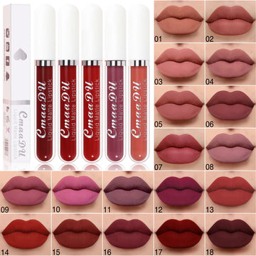 Gloss Lèvres Mat CmaaDu Imperméable Longue Tenue Teinture Rouge | MDN Store