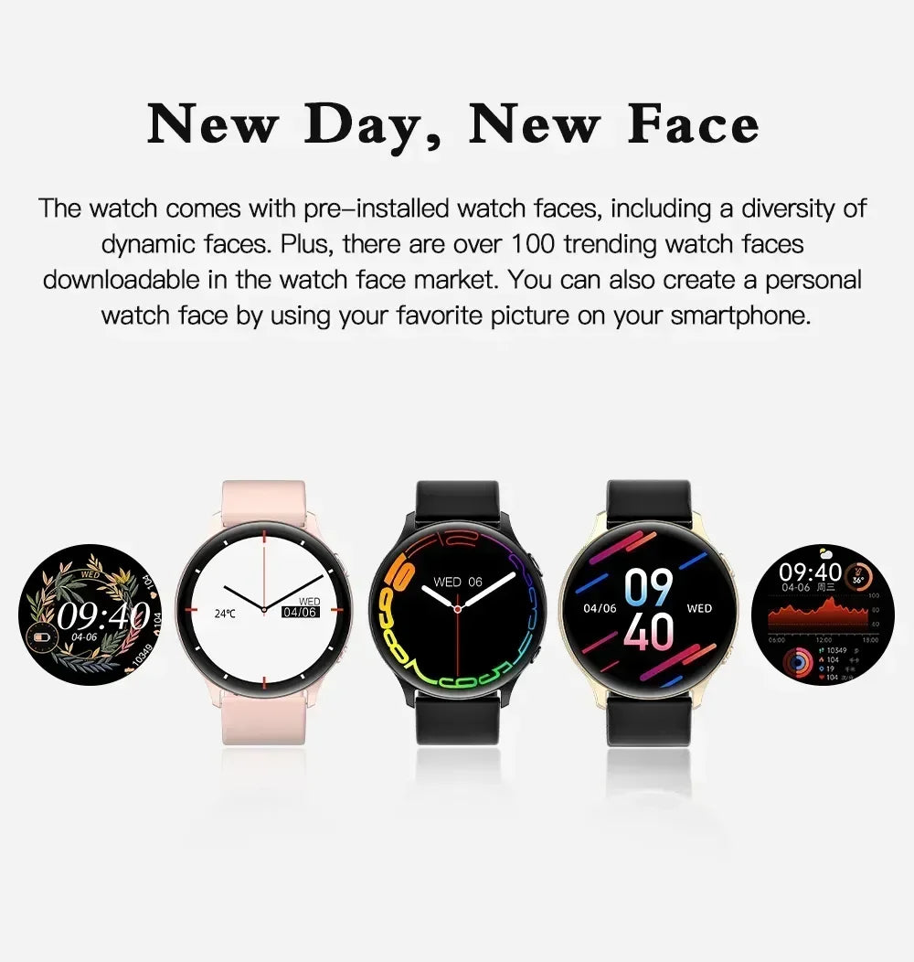 Montre Connectée Acier 1.32" Appels Bluetooth | MDN Store