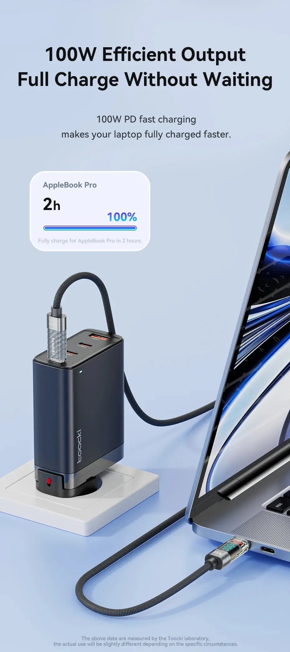 toocki-cable-usb-type-c-vers-type-c-100w-affichage - MDN Store 25