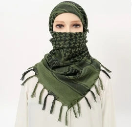 Grand foulard carré imprimé en polyester | MDN Store 25