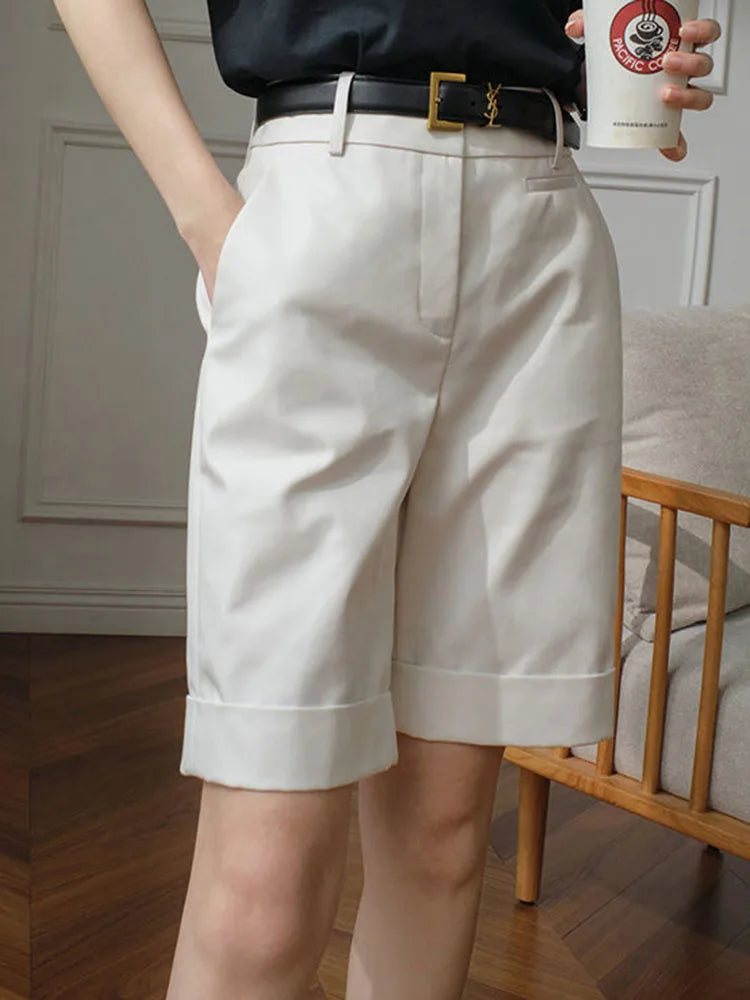 Court Cargo Femme Taille Haute Décontracté | MDN Store
