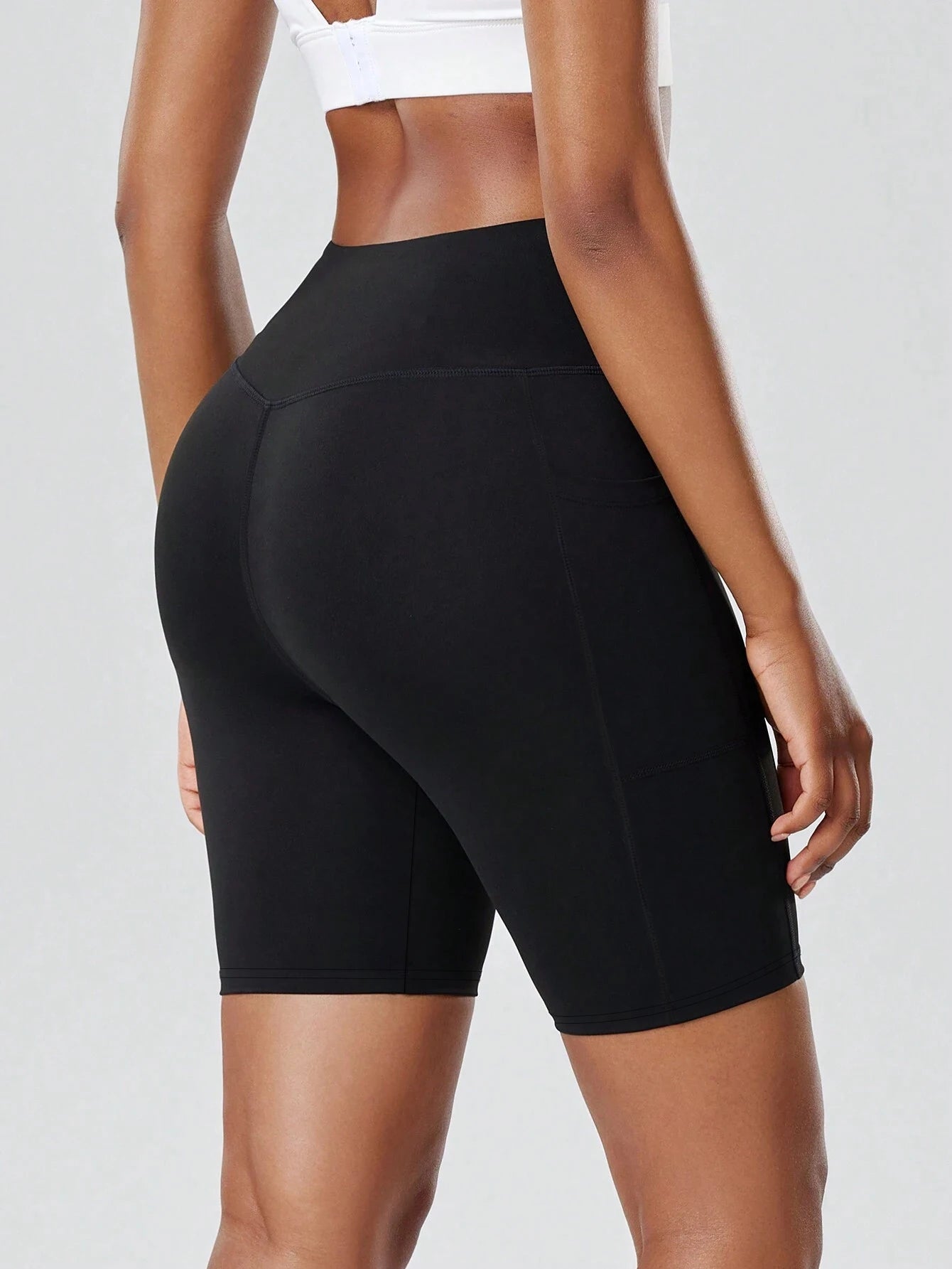 Short Sport Femme Taille Haute Slim | MDN Store 25