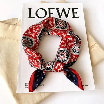 Foulard Carré Soie Naturelle 100% 53cm Femme | MDN Store