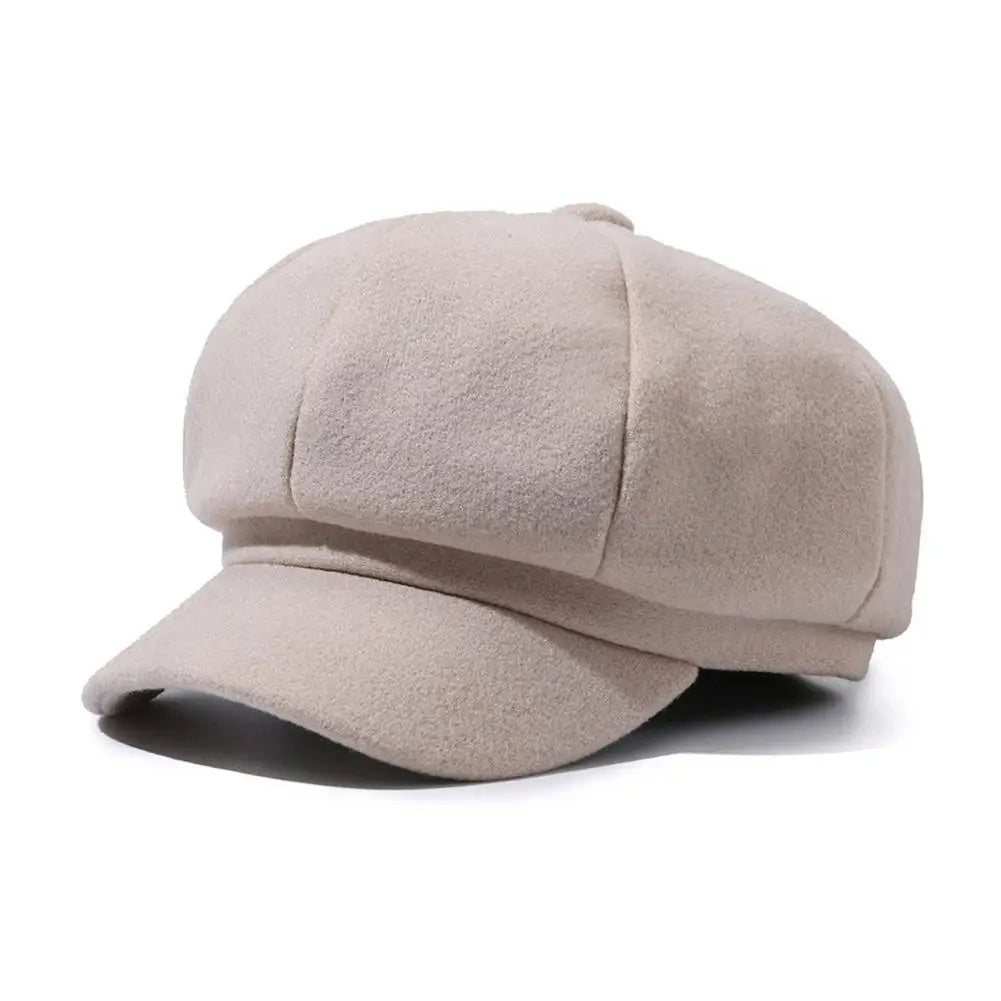 Béret Casquette Octogonale Laine | MDN