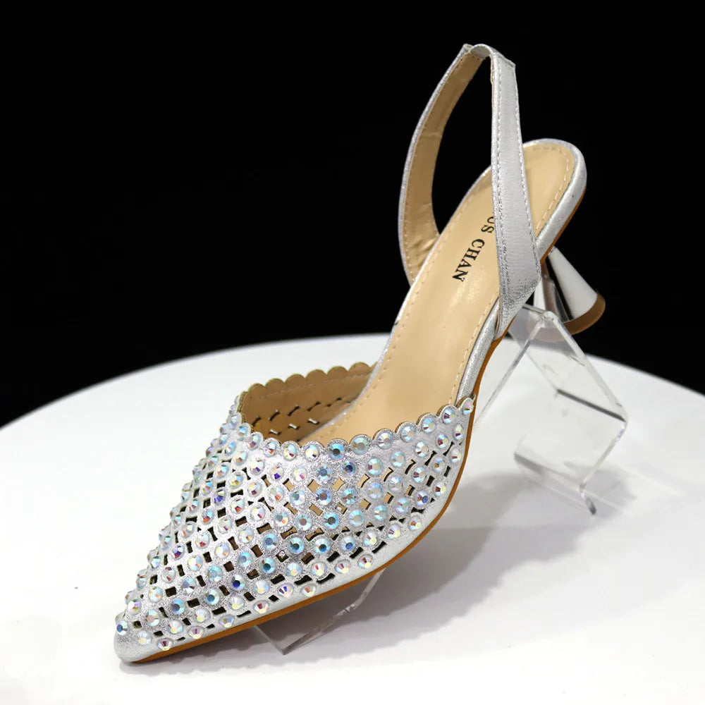 Escarpins Bout Pointu Talon Aiguille Femme Soirée | MDN Store 25