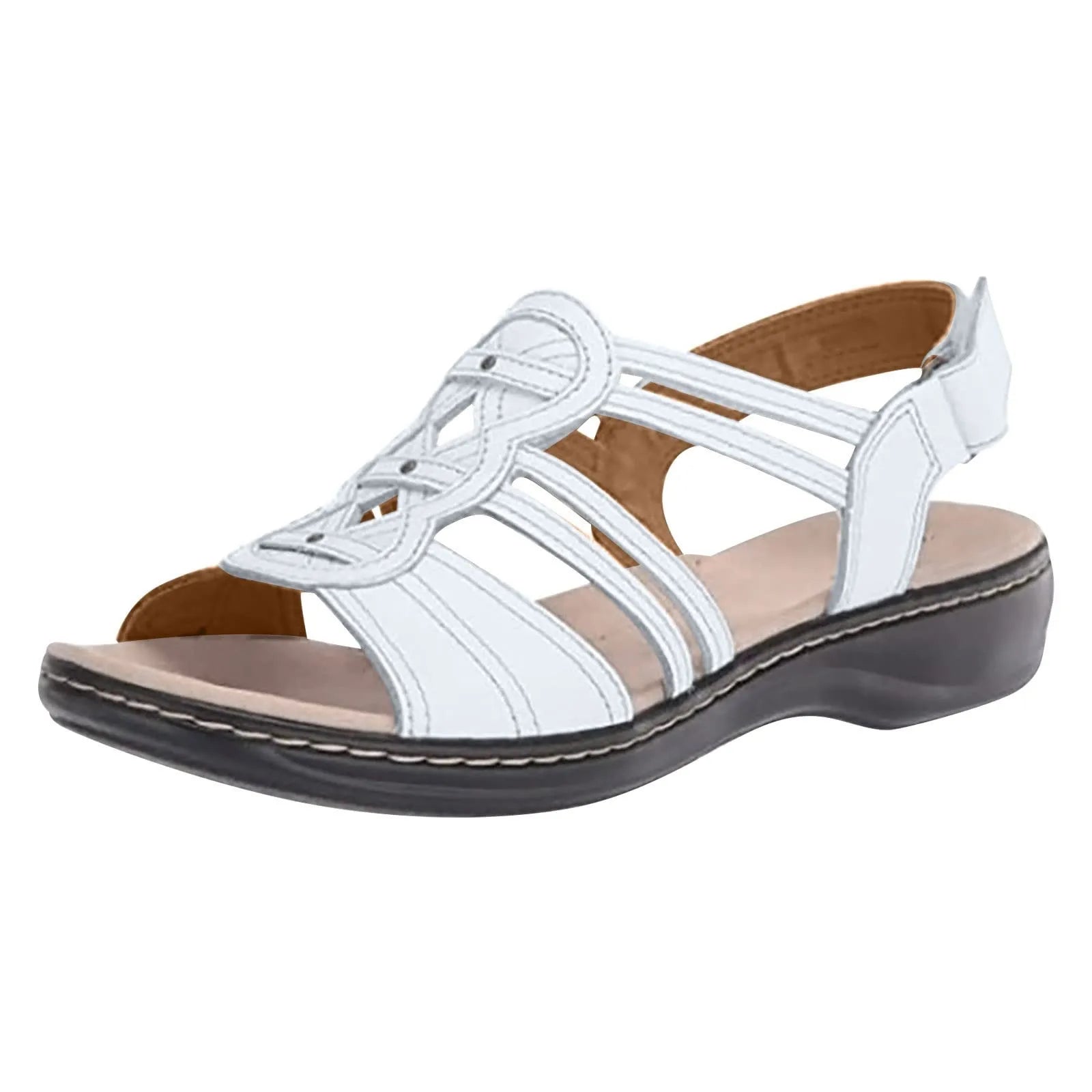 Sandales Compensées Florales Femme | MDN Store