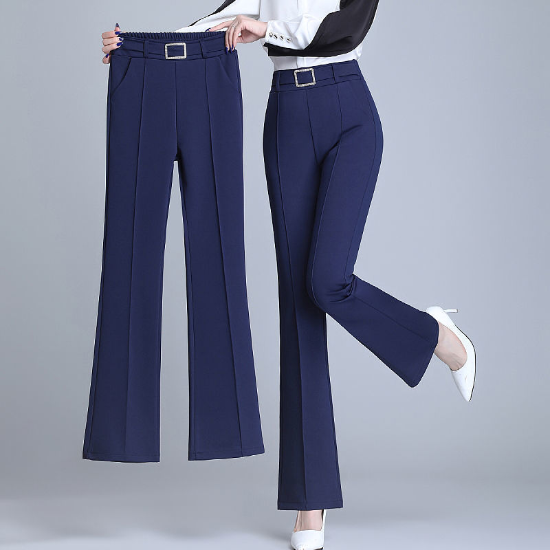 Pantalon Évasé Taille Haute Diamants | MDN Store