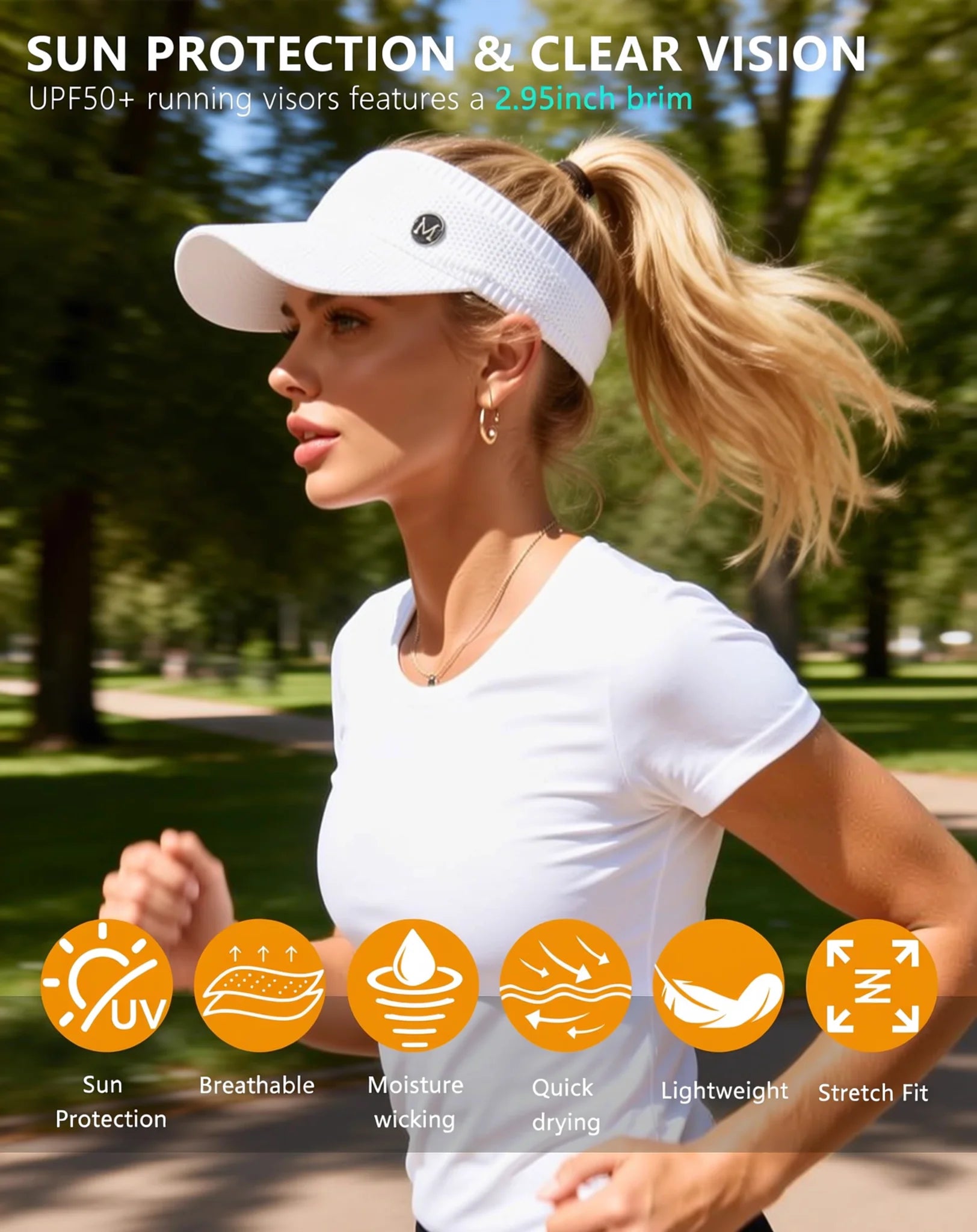 Chapeau de Soleil Reglable Respirant Femme Multifonction Decontracte | MDN Store 25