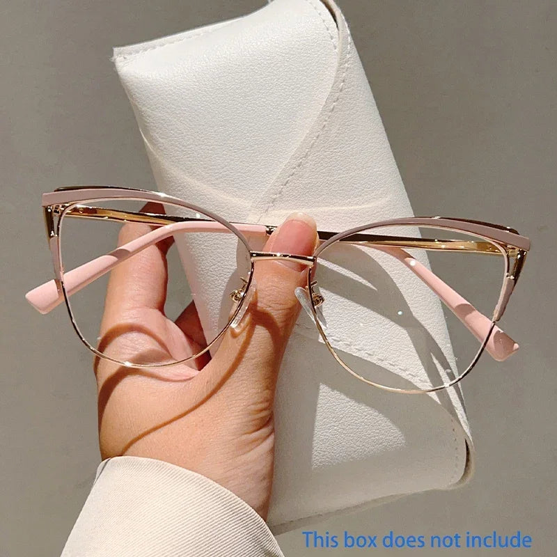 Lunettes Oeil de Chat Oversize Femme Vintage Monture Optique | MDN Store