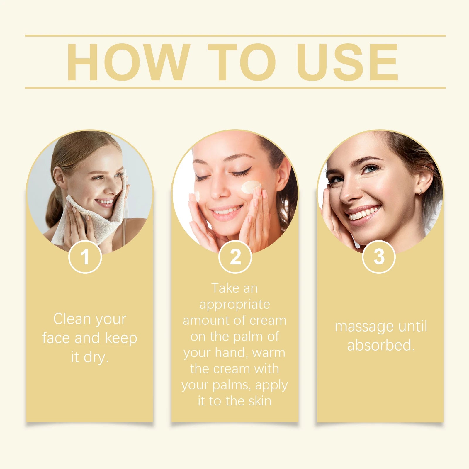 Crème Visage Suif de Bœuf Miel Hydratant Réparateur Élasticité 120g | MDN Store