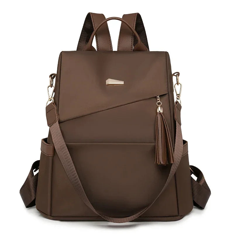 Sac à Dos Nylon Anti-Vol Pompon | MDN Store