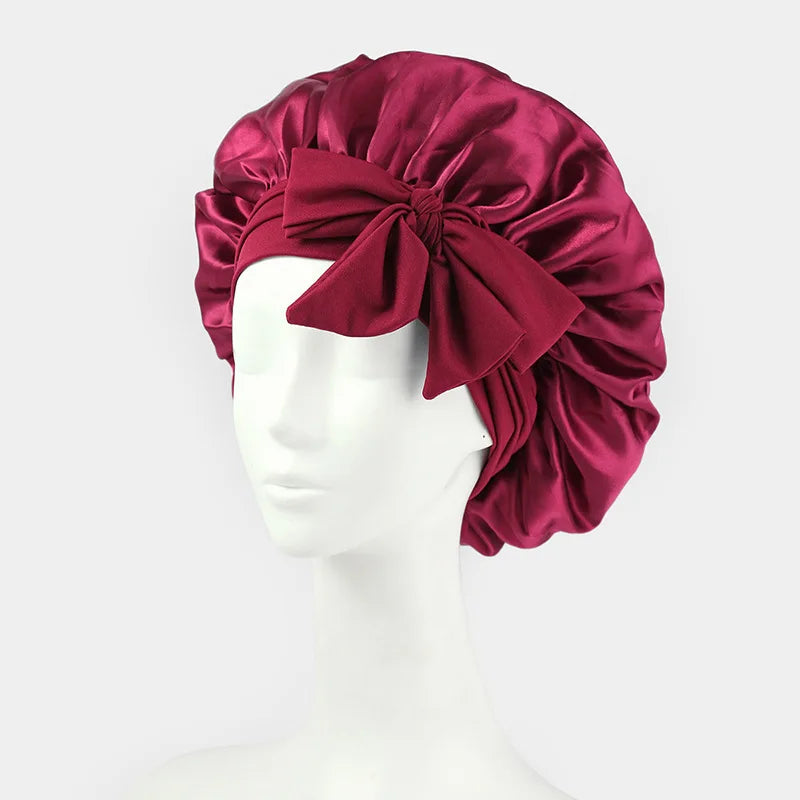 Bonnet Nuit Satin Douche Femme | MDN Store