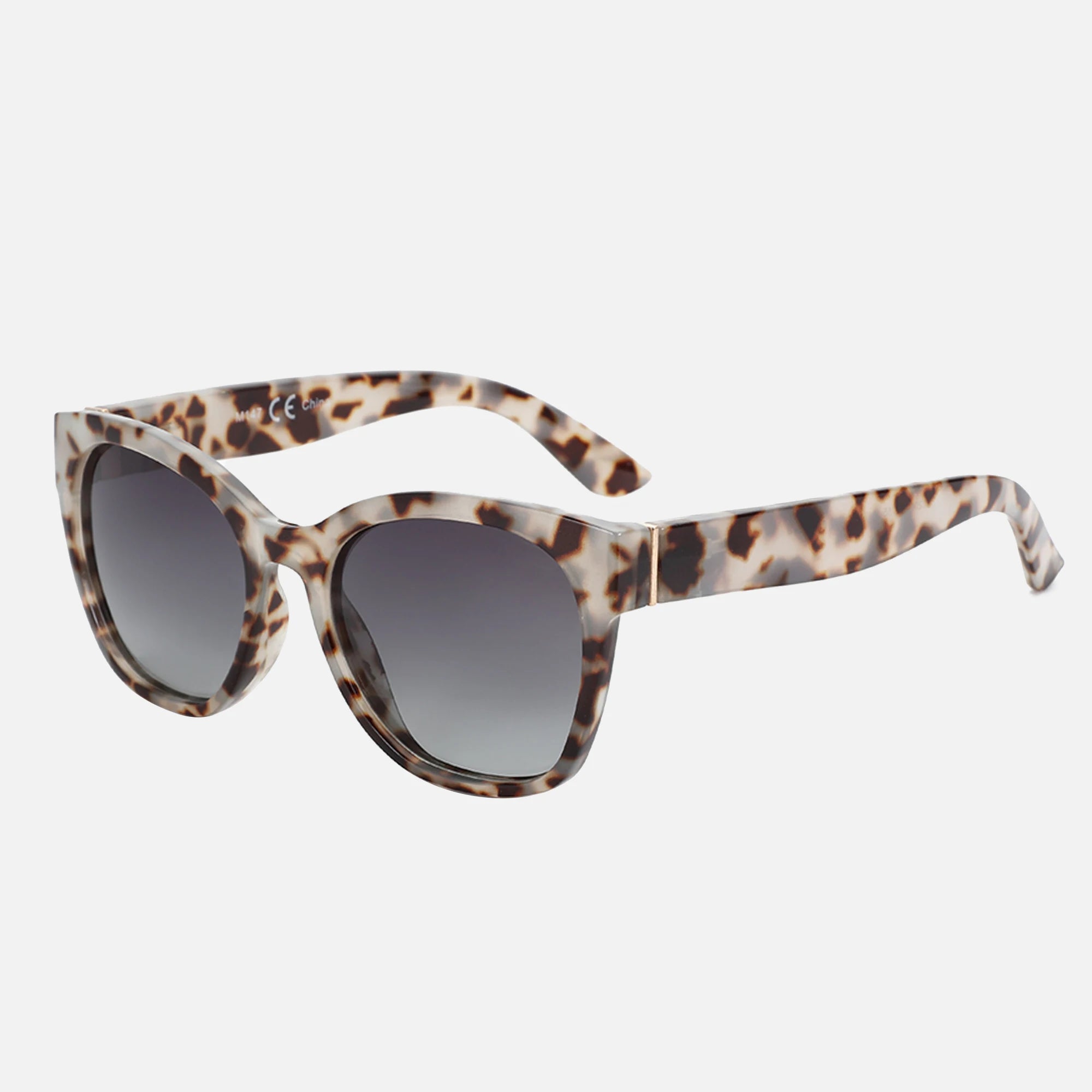 Lunettes de Soleil Femme Papillon Polarisees Monture Epaisse | MDN Store