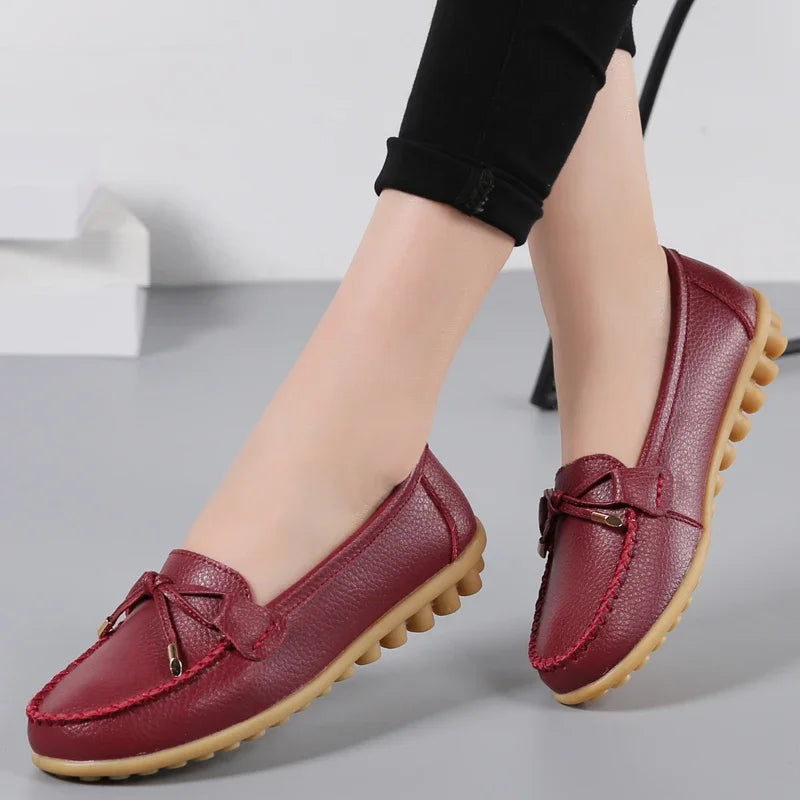 Ballerines Cuir Souple Confort Femme | MDN Store