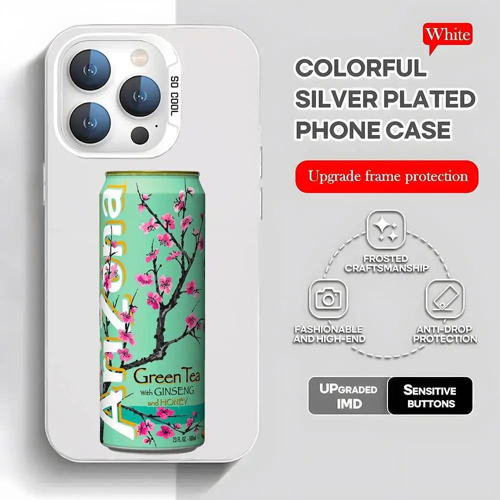 Coque iPhone Arizona Iced Tea Vaporwave Aesthetic - 16 15 14 13 | MDN Store