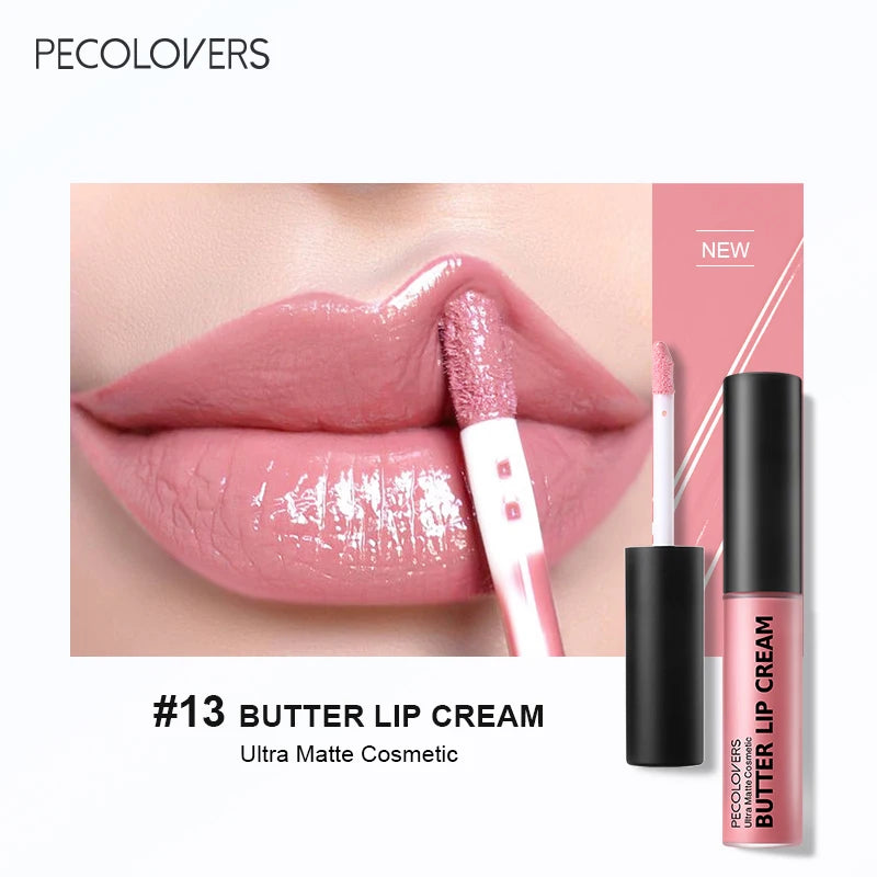 Rouge à Lèvres Liquide Imperméable 21 Couleurs Vitamine E Repulpant | MDN Store