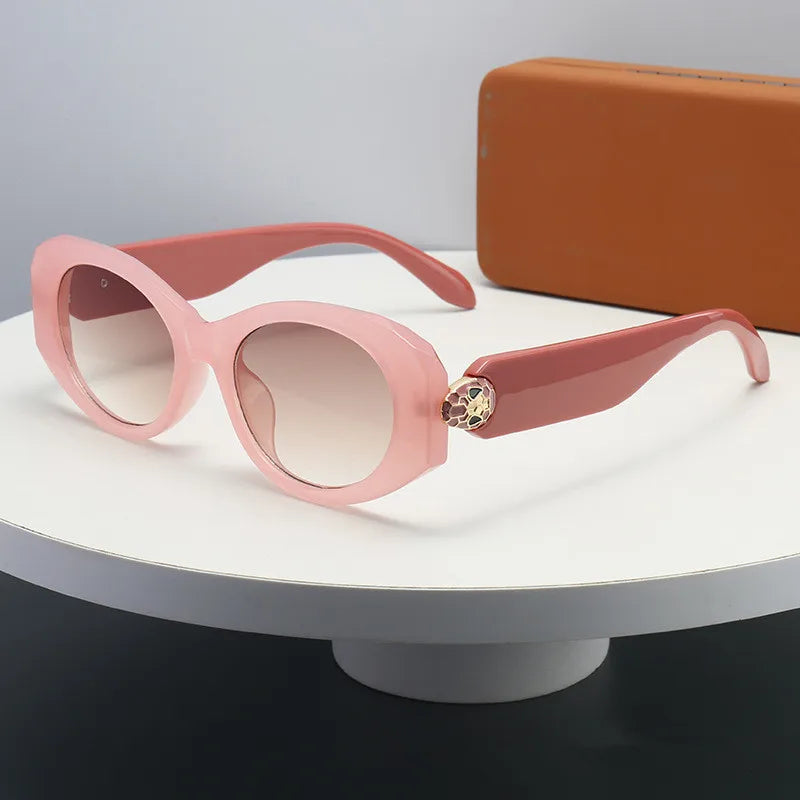 Lunettes Soleil Cat Eye Serpent Métal | MDN Store