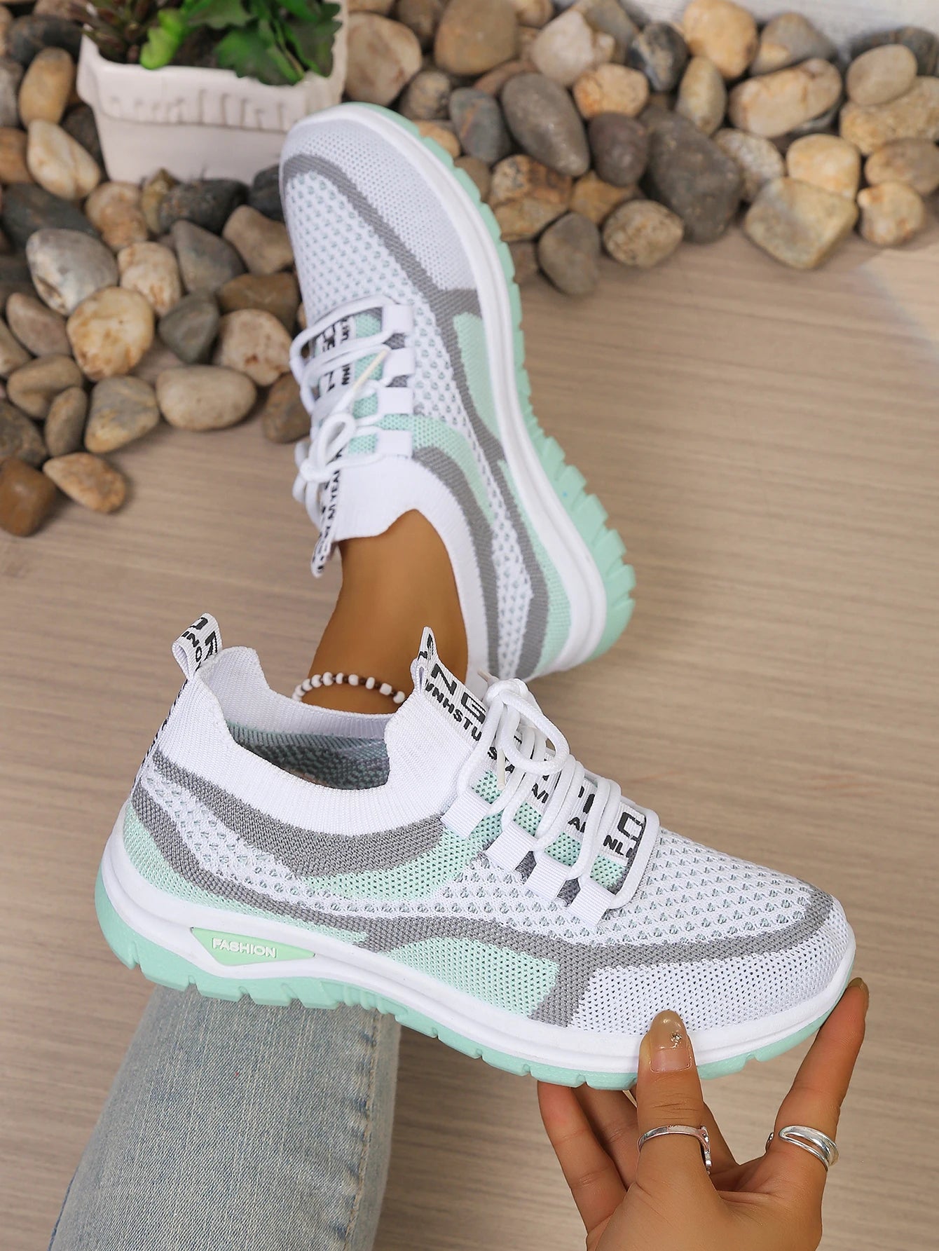 Baskets Bicolores Décontractées Femme Été | MDN Store 25