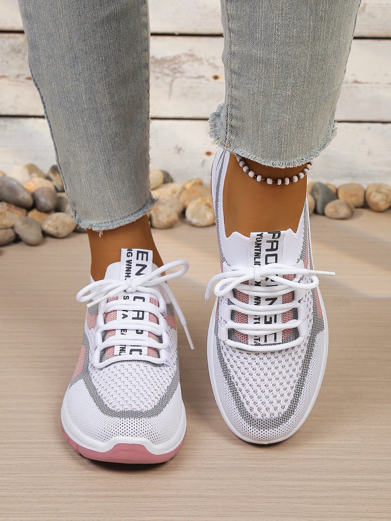 Baskets Bicolores Décontractées Femme Été | MDN Store 25