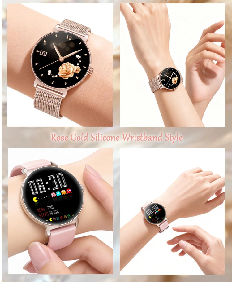 Montre Connectée Femme Luxe 1.27" Bluetooth | MDN