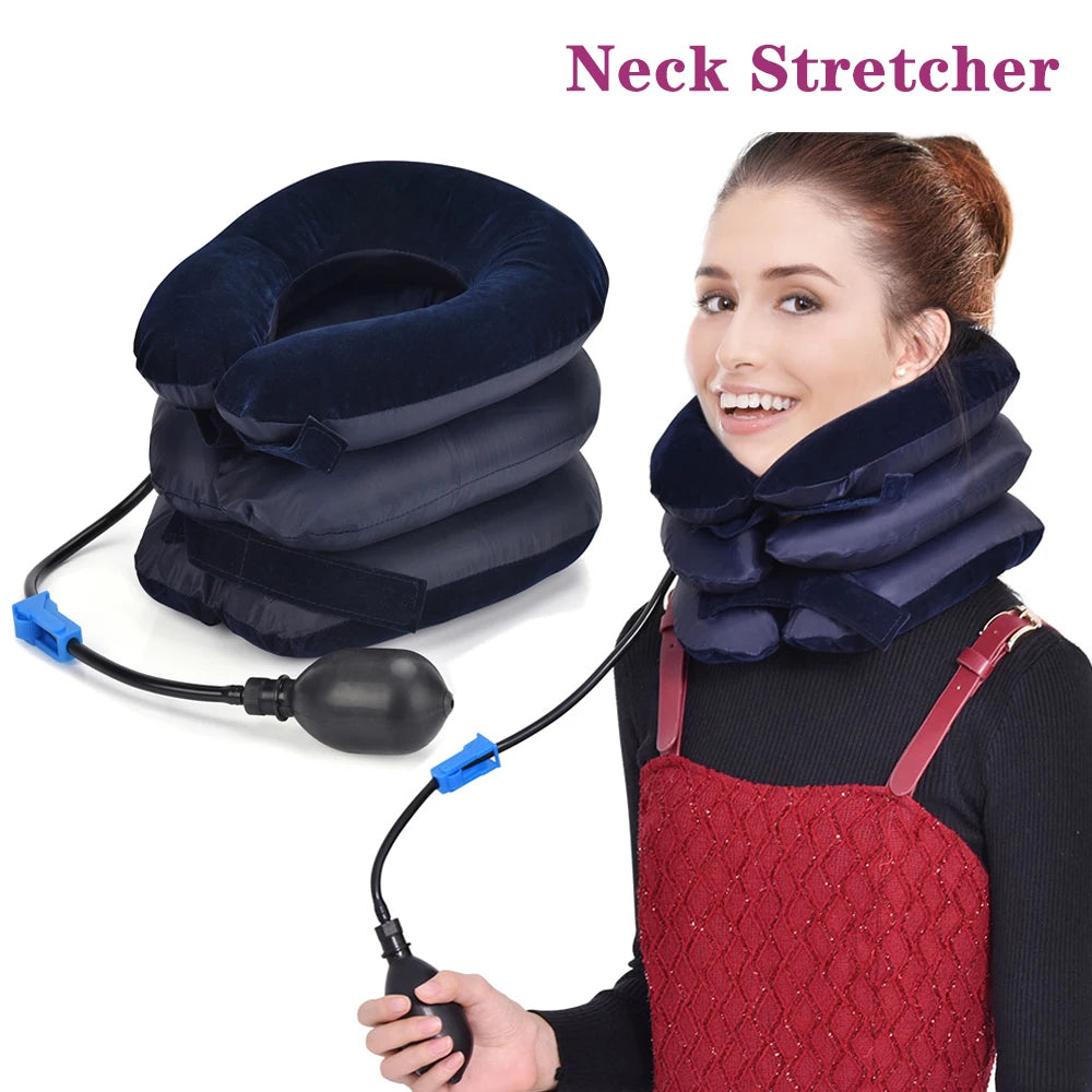 Collier Cervical Gonflable Traction Cou Soulagement Douleur | MDN Store 25