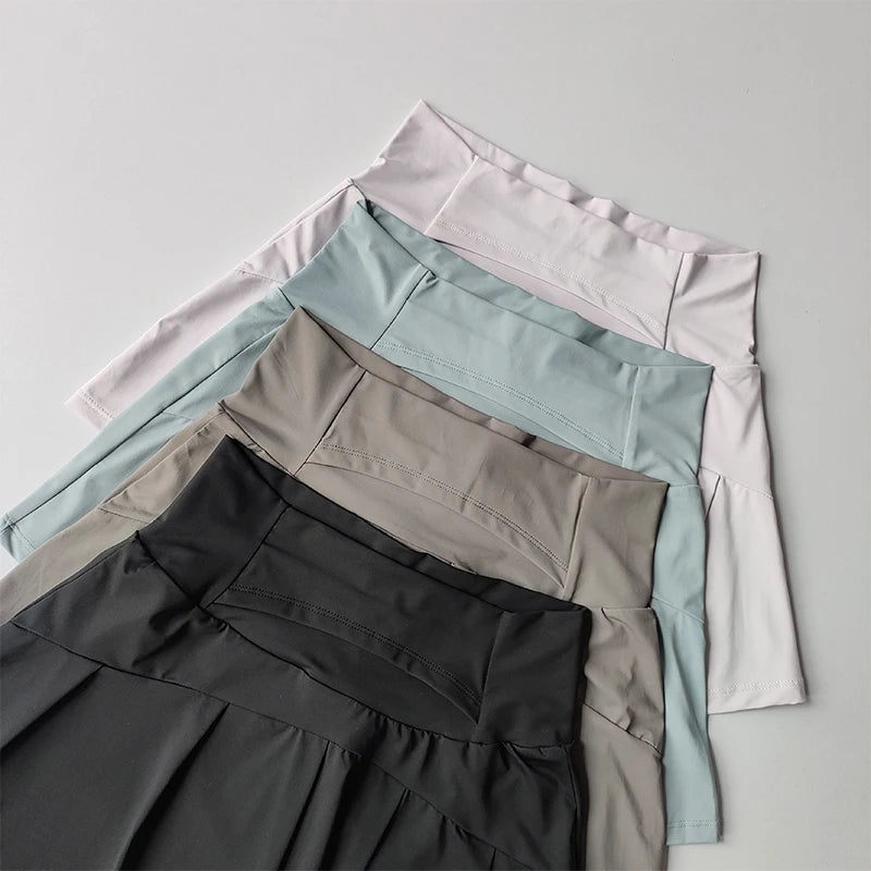 Jupe Short Sport Femme Taille Haute Séchage Rapide Tennis | MDN Store
